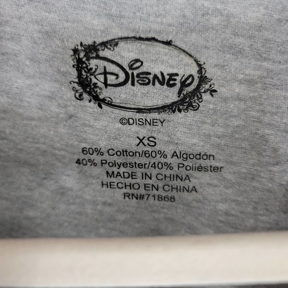 DISNEY Stitch Graphic Tee Lace Up Short Sleeve Size XS - Picture 4 of 5